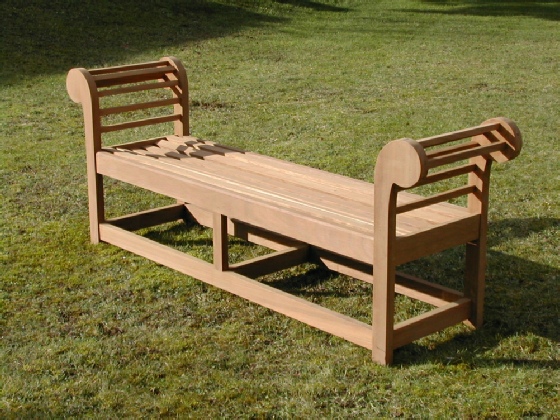 Large Lutyens Backless Bench