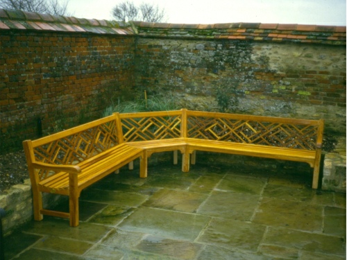 Chinoiserie Corner Seat