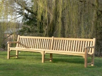 Large Garden Seat - Slatted Six Seater Style