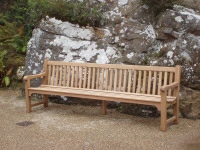 Large Garden Seat - Slatted Five Seater Style