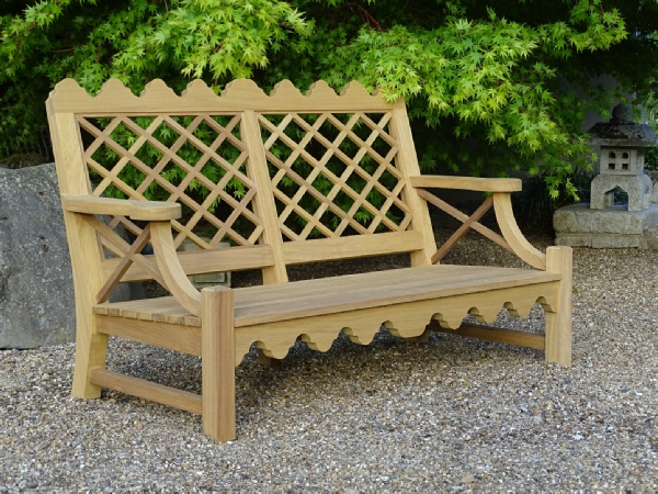 Indian Lattice 2 Seater Sofa