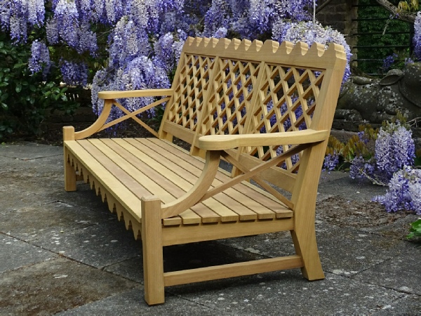 Indian Lattice 3 Seater Sofa