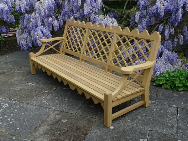 Indian Lattice 3 Seater Sofa