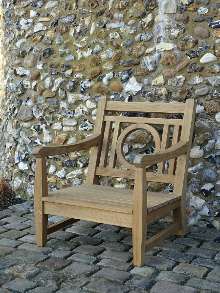 Lounger Chair in Leagrave style