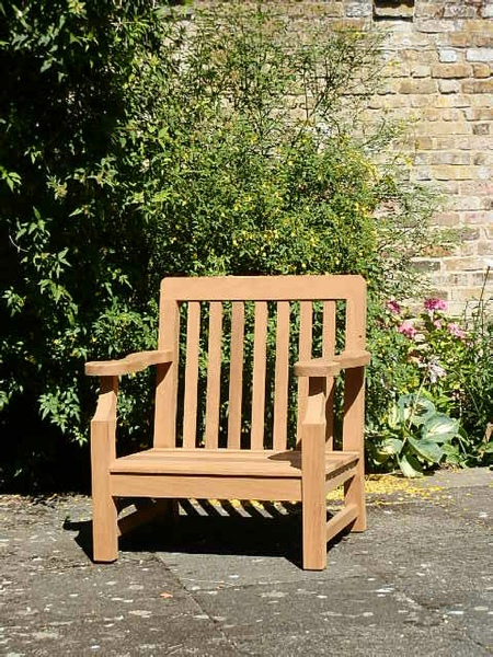 Lounger Chair in Peacock style