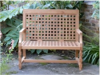 Garden Two Seater Seat - Baroque Style
