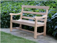 Two Seater Garden Seat - Railway Style